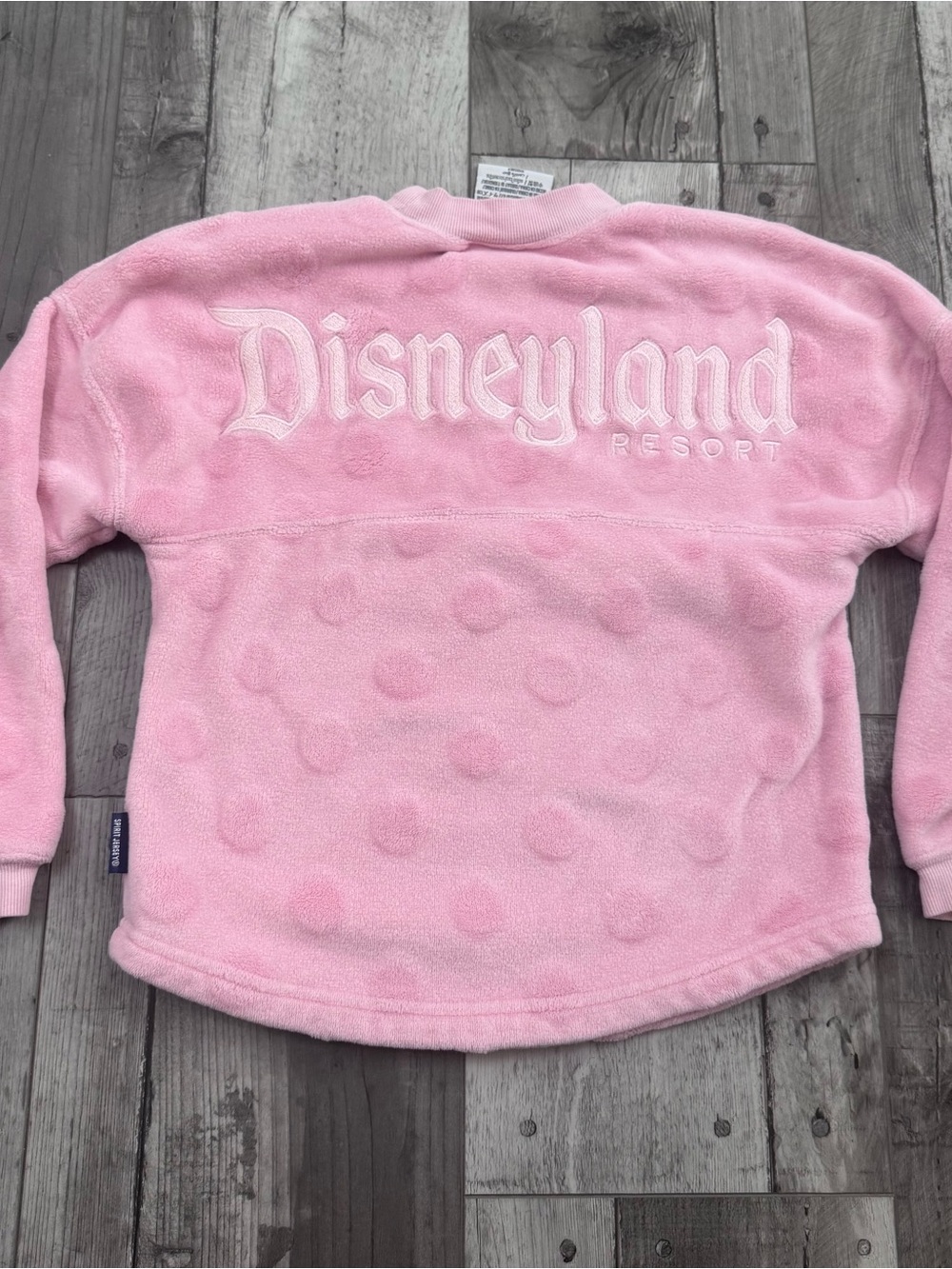 Disney Piglet Pink Spirit Jersey Sherpa Fleece Fuzzy Youth Girls FLAW Disneyland - Picture 6 of 6